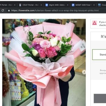 Flower Allie - The picture that was shown when i ordered it - Florists Near Me - Fullerton, California