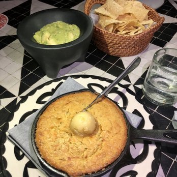 Domingo - The best Skillet Cornbread I've had - Cocktail Bars Near Me - San Antonio, Texas