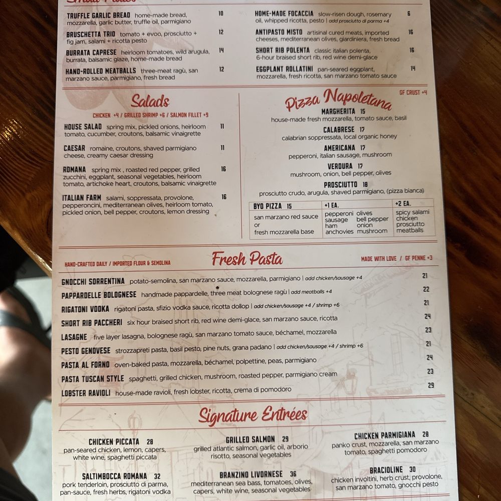 SFIZIO Italian Kitchen - Menu - Italian Near Me - Phoenix, Arizona SFIZIO Italian Kitchen - Menu - Italian Near Me - Phoenix, Arizona