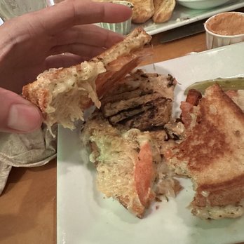 Seva Restaurant - Vegan Tempeh Reuben - Vegetarian Near Me - Ann Arbor, Michigan