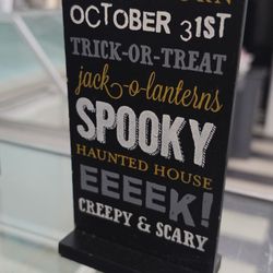Carla Marlas ice cream parlor & candy shoppe - October 31!