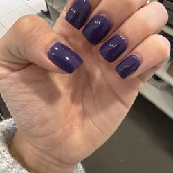 Sunshine Nails & Spa - I asked for short and square with dip powder! Couldn't be happier!!
