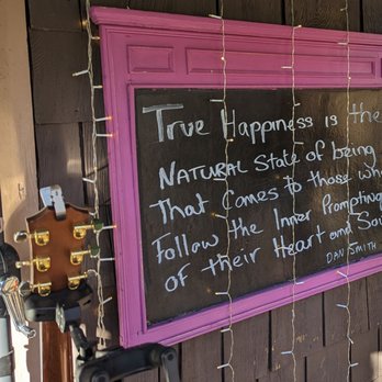 Tommy's Kitchen - Words to live by. - Modern European Near Me - Idyllwild, California
