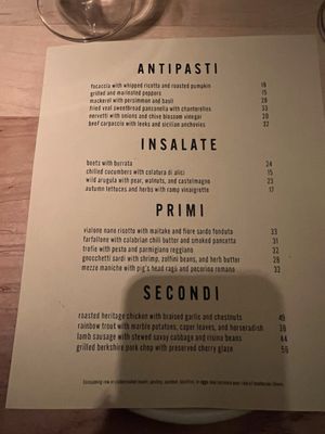 Menu photo 3 I Cavallini Brooklyn, NY