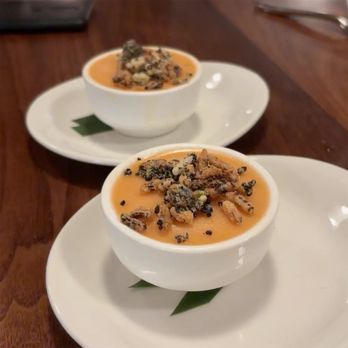 Uchiko Houston - Apricot sorbet - Sushi Bars Near Me - Houston, Texas Uchiko Houston - Apricot sorbet - Sushi Bars Near Me - Houston, Texas