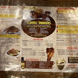 BubbaQue's - Menu