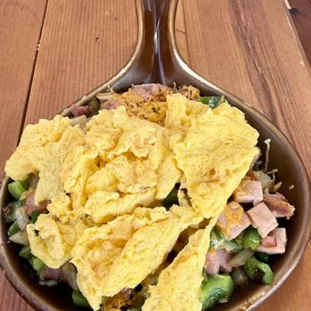 The Stove Restaurant - denver skillet scramble - Breakfast & Brunch Near Me - Mammoth Lakes, California The Stove Restaurant - denver skillet scramble - Breakfast & Brunch Near Me - Mammoth Lakes, California