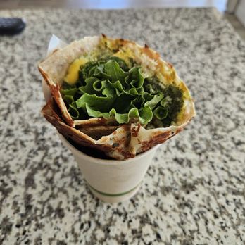 Gabinos - Chicken Pesto Crepe - Salad Near Me - Palm Springs, California Gabinos - Chicken Pesto Crepe - Salad Near Me - Palm Springs, California