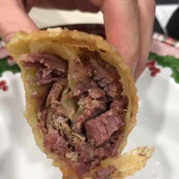 Lefty's Cheesesteaks - Corned beef eggrolls, wish I had it fresh - Cheesesteaks Near Me - Detroit, Michigan Lefty's Cheesesteaks - Corned beef eggrolls, wish I had it fresh - Cheesesteaks Near Me - Detroit, Michigan
