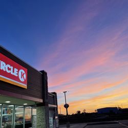 Circle K - Picking up firewood at sunset