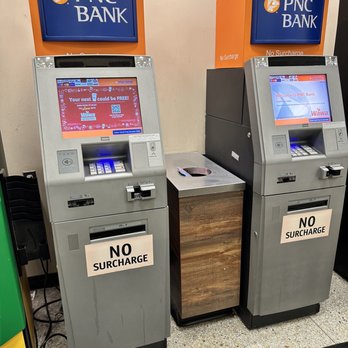 Wawa - a row of atm machines in a bank - Convenience Stores Near Me - Bridgewater, New Jersey