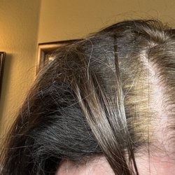 The Strand Salon and Spa - Such a bad color match at the root!!