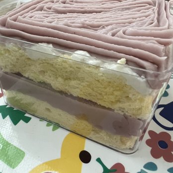 CC Cake - Taro mochi cake box - Desserts Near Me - Arcadia, California