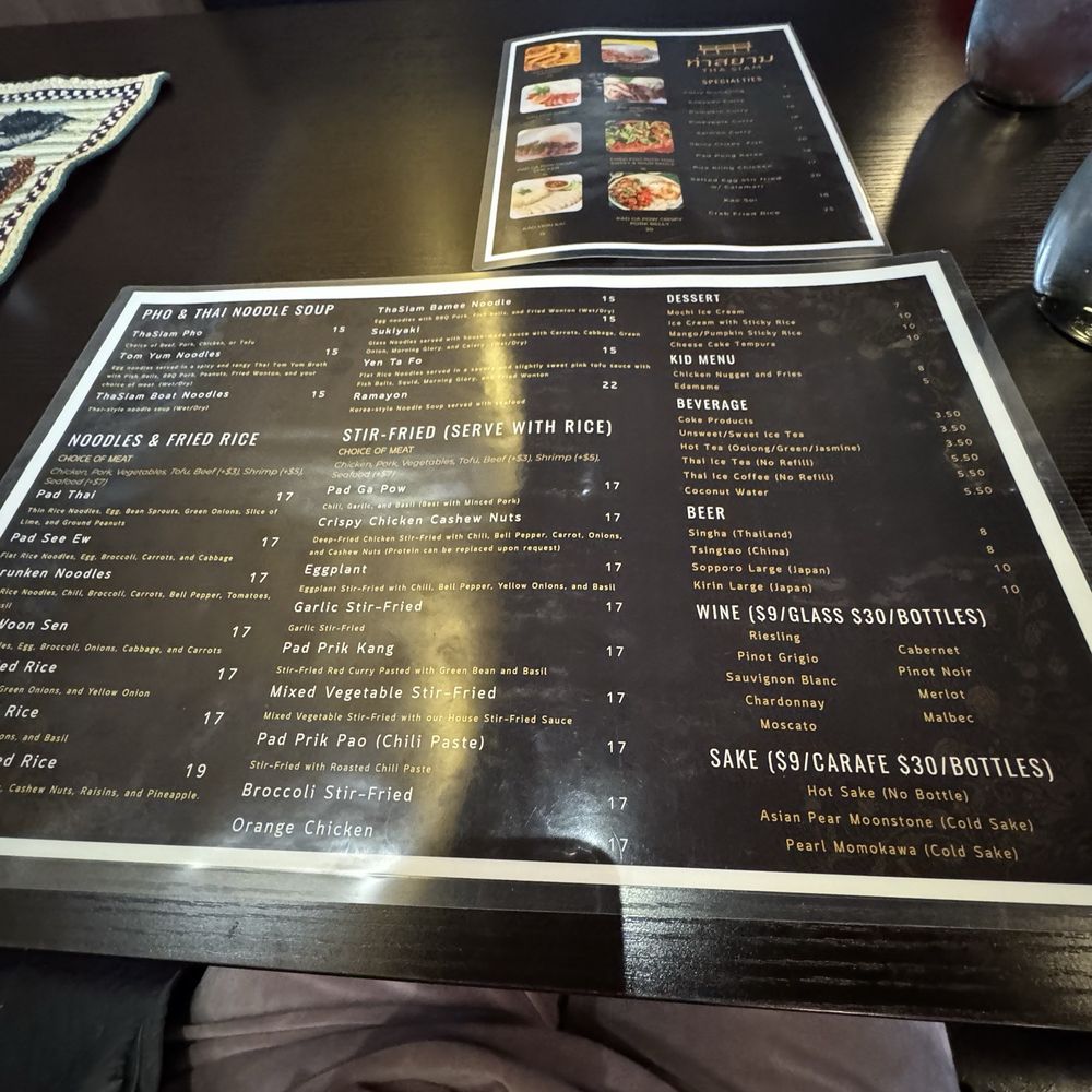 Tha Siam Bistro - Menu - Thai Near Me - Midvale, Utah Tha Siam Bistro - Menu - Thai Near Me - Midvale, Utah