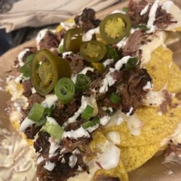 BBQ Brisket Nachos