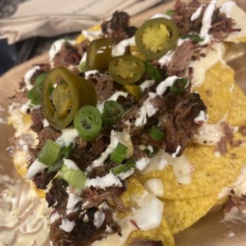 True Texas BBQ - BBQ Brisket Nachos - Barbeque Near Me - San Antonio, Texas