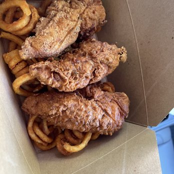 Milk Drunk - Chicken strips and curly fries - Ice Cream & Frozen Yogurt Near Me - Seattle, Washington Milk Drunk - Chicken strips and curly fries - Ice Cream & Frozen Yogurt Near Me - Seattle, Washington