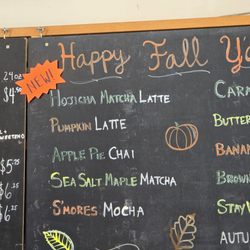 White Heron Tea & Coffee - Menu