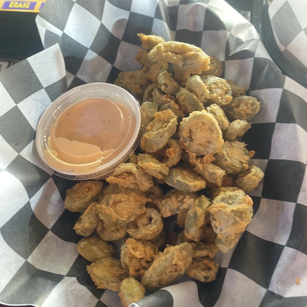 Left Coast Gaming Tavern - Fried Jalapenos Rounds they were okay, sauce was good though - New American Near Me - Las Vegas, Nevada
