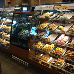 Tim Hortons - Showcase of doughnuts and cookies