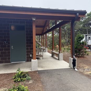 Nehalem Bay State Park - Bathrooms and showers plus deer - Campgrounds Near Me - Nehalem, Oregon