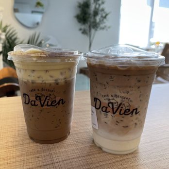 Da Vien Coffee - Egg Foam coffee and Vietnamese Coffee-cafe Sua Da less caffeine - Desserts Near Me - Westminster, California