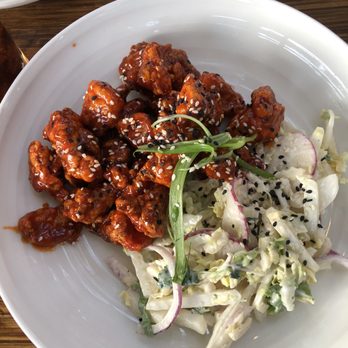 Benchmark - Gojuchang fried chicken...so good. - New American Near Me - Santa Ana, California