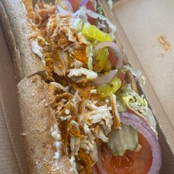 43. Buffalo Chicken and Jack Sandwich