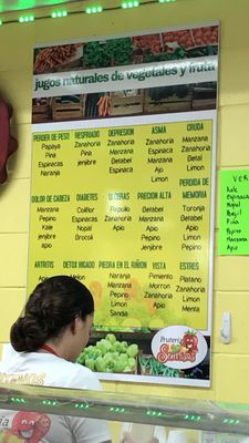 Menu photo 1 Fruteria Sonrisas Irving, TX