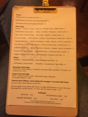 Menu photo 7 Territory Lounge Lake Buena Vista, FL