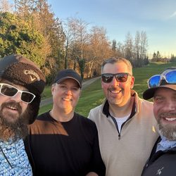 Gleneagle Golf Course - Suns out and a bit warmer here now!