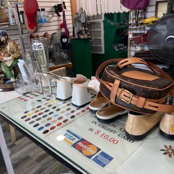 The Shoe Clinic - Fixed the bag my dog chewed up - Shoe Repair Near Me - Brea, California The Shoe Clinic - Fixed the bag my dog chewed up - Shoe Repair Near Me - Brea, California