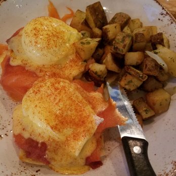 Three's Bar & Grill - Smoked Salmon Benedict. - Asian Fusion Near Me - Kihei, Hawaii Three's Bar & Grill - Smoked Salmon Benedict. - Asian Fusion Near Me - Kihei, Hawaii