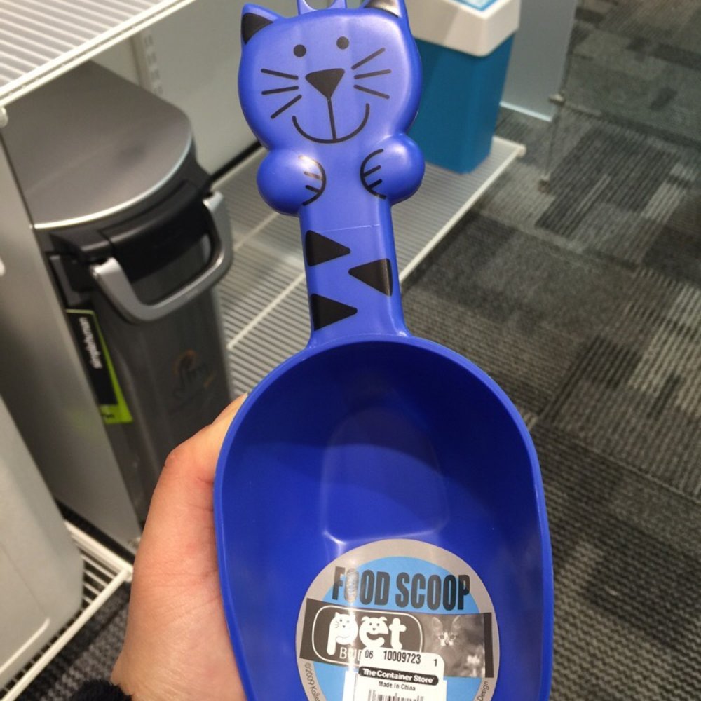 The Container Store - Kitty food scoop ^_^ there's a doggy version too hehe - Home Decor Near Me - San Jose, California The Container Store - Kitty food scoop ^_^ there's a doggy version too hehe - Home Decor Near Me - San Jose, California