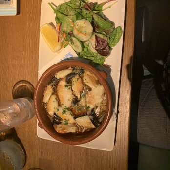 The Mad Monk - Crab claws in garlic butter with salad - Seafood Near Me - Killarney, Kentucky The Mad Monk - Crab claws in garlic butter with salad - Seafood Near Me - Killarney, Kentucky