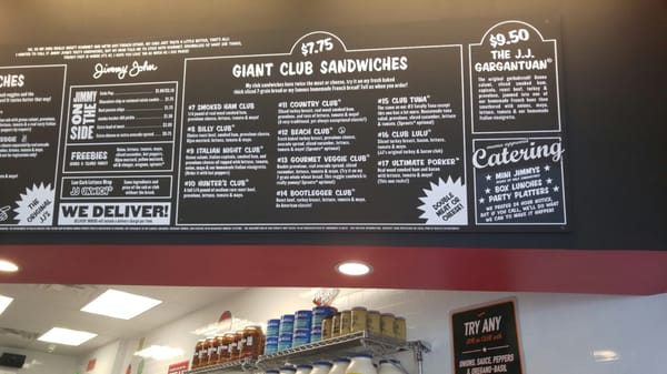 Menu photo 7 Jimmy John's Diamond Bar, CA