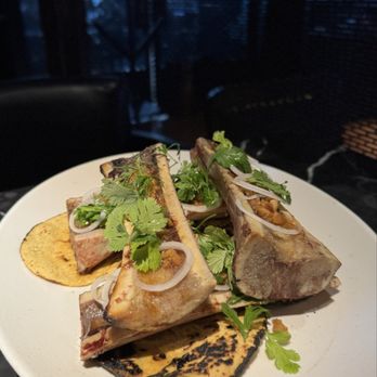 Colmillo - Smoked Bone Marrow w/ Peanuts and Chile de Arbol (4 pieces) - Mexican Near Me - Garza García, NLE Colmillo - Smoked Bone Marrow w/ Peanuts and Chile de Arbol (4 pieces) - Mexican Near Me - Garza García, NLE