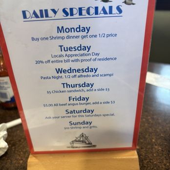 Atlantic Seafood Restaurant - Specials - Seafood Near Me - Fernandina Beach, Florida Atlantic Seafood Restaurant - Specials - Seafood Near Me - Fernandina Beach, Florida