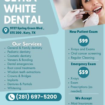 Ultra White Dental - General Dentistry Near Me - Katy, Texas Ultra White Dental - General Dentistry Near Me - Katy, Texas