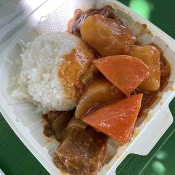 Mark's Place - Mini Beef Stew - Hawaiian Near Me - Lihue, Hawaii Mark's Place - Mini Beef Stew - Hawaiian Near Me - Lihue, Hawaii