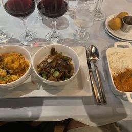 Special wine-pairing meal - three entrees Special wine-pairing meal - three entrees