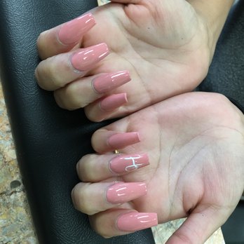 T & Y Nails - Coffin shaped fullset. So cute love it. - Nail Salons Near Me - South Gate, California T & Y Nails - Coffin shaped fullset. So cute love it. - Nail Salons Near Me - South Gate, California