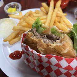 M & G Burger - I got the double hamburger combo. And it was DELICIOUS!