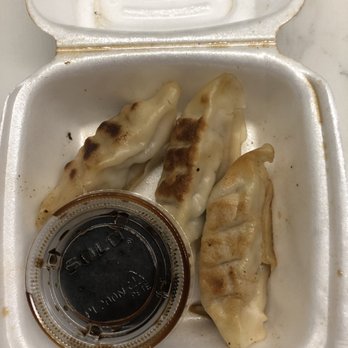 Mr. Mongolian - Wontons with sauce. - Mongolian Near Me - Durham, North Carolina Mr. Mongolian - Wontons with sauce. - Mongolian Near Me - Durham, North Carolina