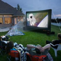 Infinity Party Rentals - Inflatable outdoor movie theater