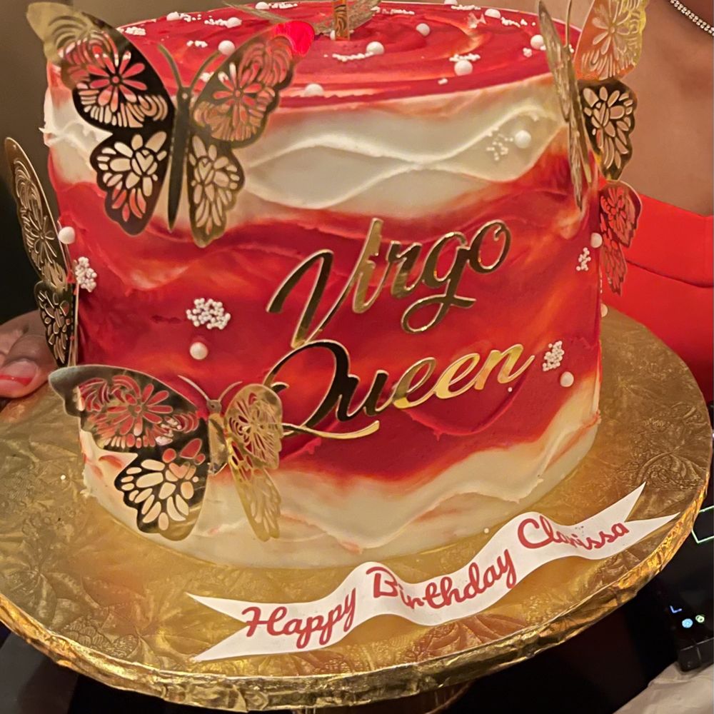 Ashleys Sweet Treats - a birthday cake with butterflies - Desserts Near Me - Mount Vernon, New York