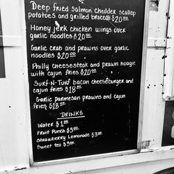 The Chillfactory - Weeks menu