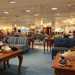 Von Maur - The handsome women's shoe section at Von Maur.
