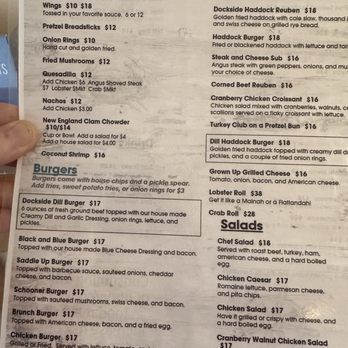 Dockside Family Restaurant - Menu - Seafood Near Me - Belfast, Maine Dockside Family Restaurant - Menu - Seafood Near Me - Belfast, Maine