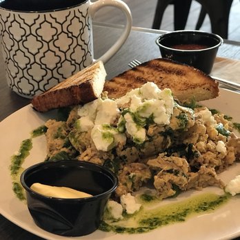 Heirloom Craft Kitchen - Carnitas scramble. - New American Near Me - Indio, California Heirloom Craft Kitchen - Carnitas scramble. - New American Near Me - Indio, California